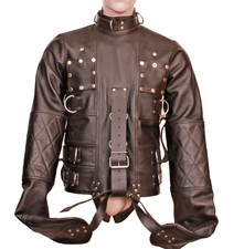 Real Leather Straight Jacket