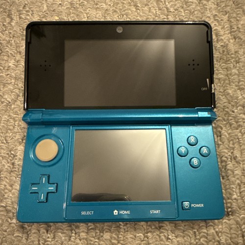 Aqua blue nintendo 3ds - blue,