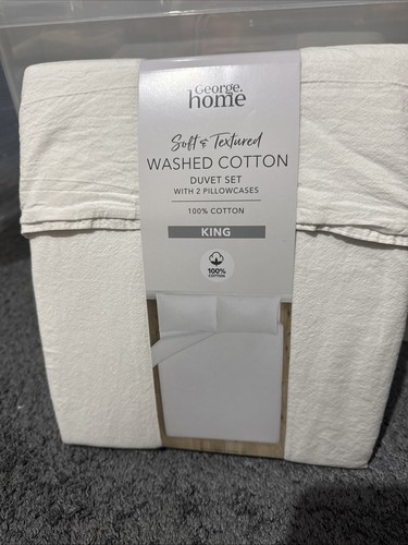 Asda soft relaxed - washed, duvet