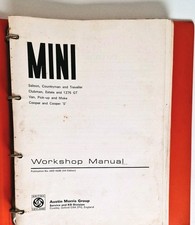 Original 1972 Mini Workshop