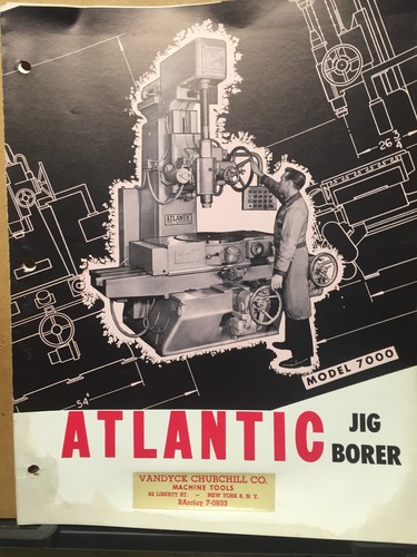 Vtg atlantic machine tool - atlantic,