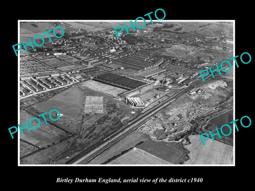 Old 8x6 historic photo birtley - photo,