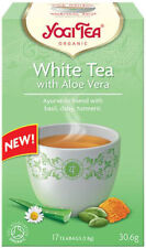 Yogi Tea White Tea Aloe Vera Blend Of Basil Daisy And Turmeric Various Quantity