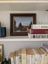 Painting Framed Canal Boat