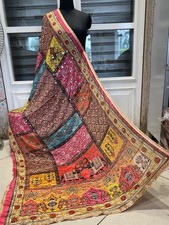 Women dupatta chunni pearl