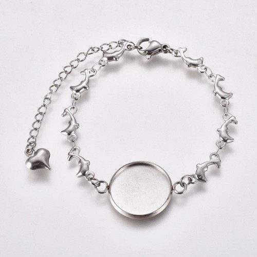 Charm bracelet blanks - charm,