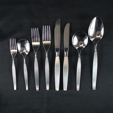 Vintage ONEIDA Community Frostfire Cutlery Bundle Stainless Steel 44 Piece - EHB