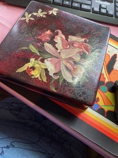 Vintage paper mache orchids - paper,