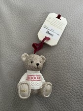 Harrods christmas resin bear - christmas,