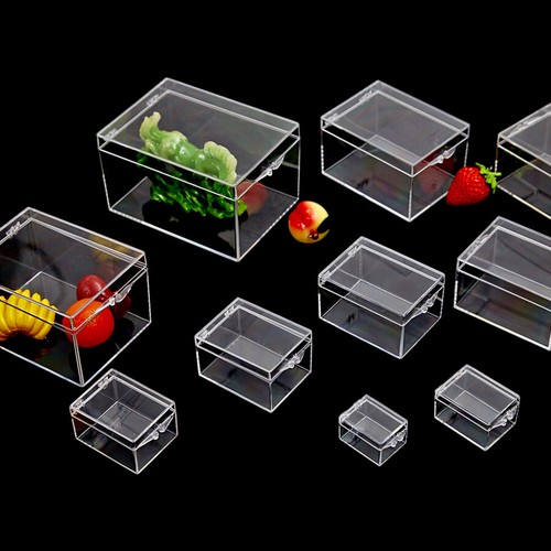 Clear plastic storage - clear,