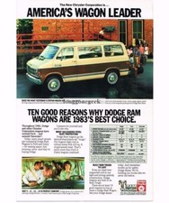1983 Dodge Mini Ram Wagon Van