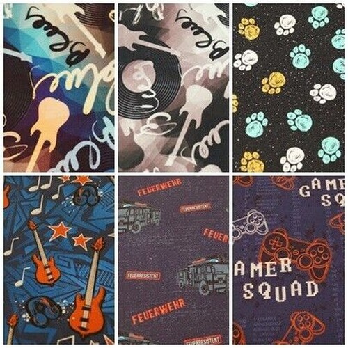 Fabric french terry print - fabric,