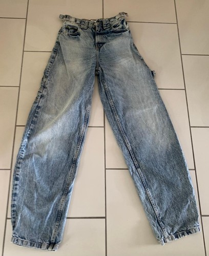 Uk4 bershka wide leg jeans - bershka,