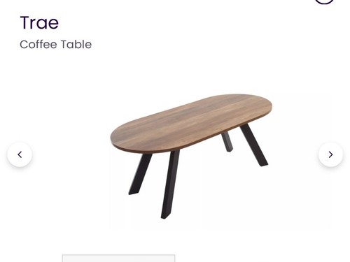 Dfs rustic top metal coffee - metal,