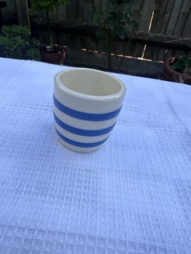 Blue white striped - striped, vintage
