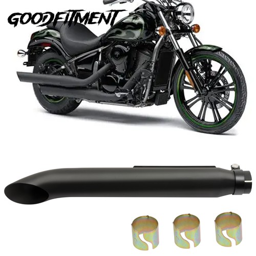 Black motorcycle slip - 20'', slip-on