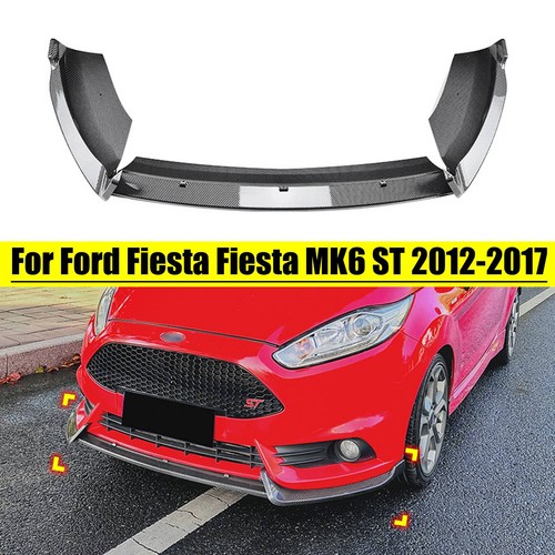 Carbon fiber look front bumper - carbon,
