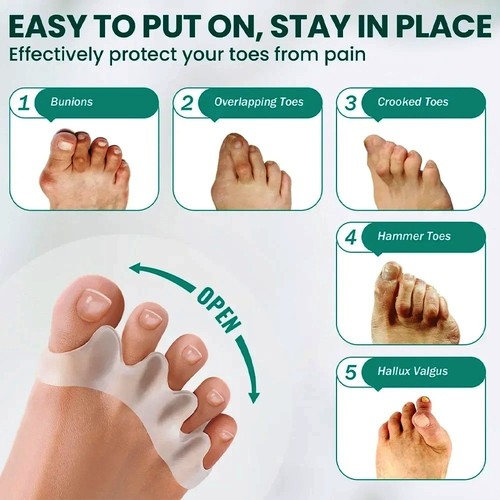 Toe separator silicone gel - toe,