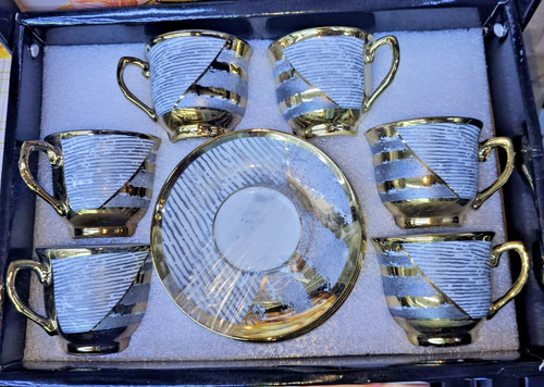 Turkish tea set cups with - turkish,