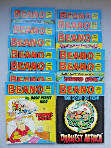 Vintage beano comic - comic, library