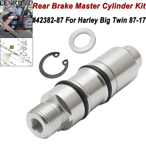 For harley rear brake master - for,