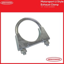 Motorsport Exhaust Clamps U