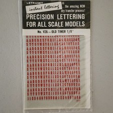 Letraset V26 Old Timer 1/8