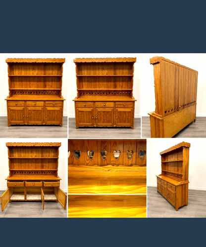 Large solid pine welsh - solid,