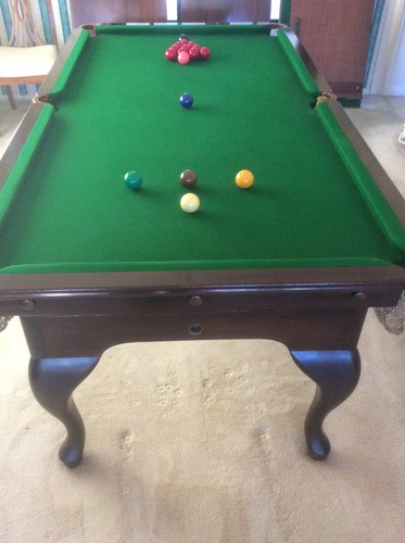 Half size snooker table - snooker, and
