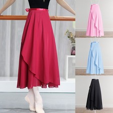 Tie Up Ballet Skirt Long