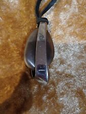 Breil Stainless Steel Necklace Pendant with Leather cord Men's Woman's