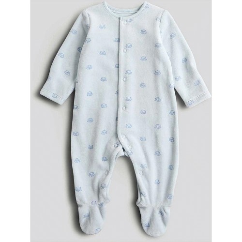 Mothercare blue velour - blue,