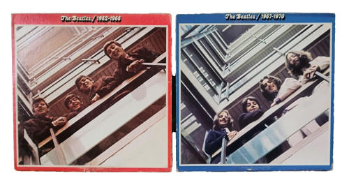 Beatles red blue - beatles, albums