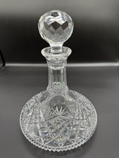 Tyrone Crystal Ships Decanter