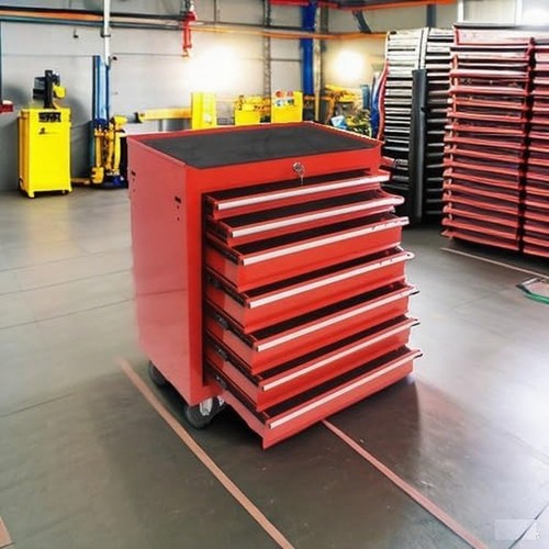 Rolling tool chest drawers - 7,