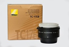 NIKON AF-S TC-17E II 1.7x TELECONVERTER - AFS TC17E II TELE CONVERTER with Box
