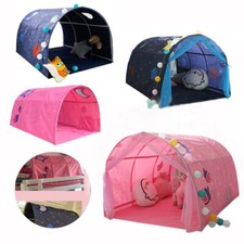 Childrens Bed Tent Game House Foldable Kid Dream Pop Up Crib Canopy Mosquito Net