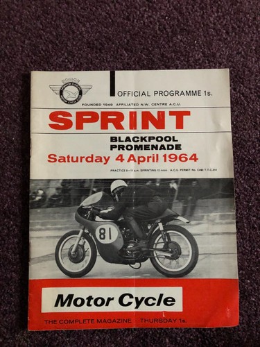 Motor cycle racing - , programme