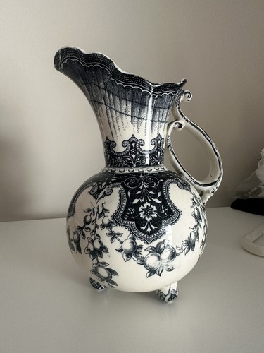 Antique edwardian pitcher wash - edwardian,