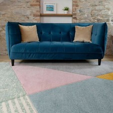Abstract Rug Geometric Indoor