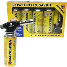 Butane Gas With Blow Torch
