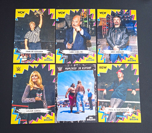 Topps decades 90s - 90s, wcw
