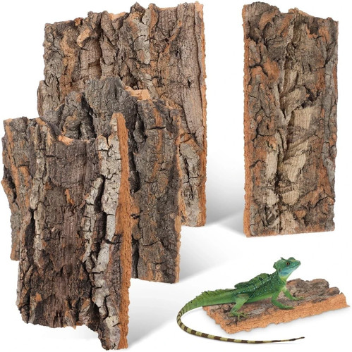 4pcs reptile cork bark - cork,