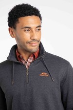 Weird Fish Brampton Branded 1/4 Zip Sweatshirt