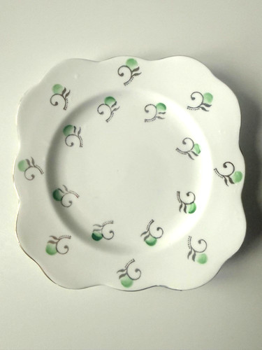 Colclough bone china tea - tea, plate