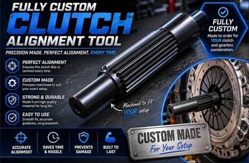 Custom clutch alignment - custom,