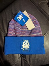 Visa Cash App Racing Bulls Red Bull Team Version Official Cuff Beanie Hat Blue