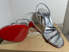 Louboutin rosalie 100 silver - 100,