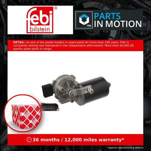 Wiper motor fits - motor, skoda