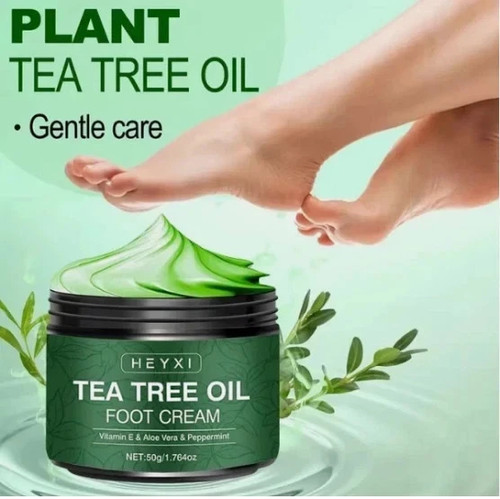 Tea tree oil foot cream - tree,